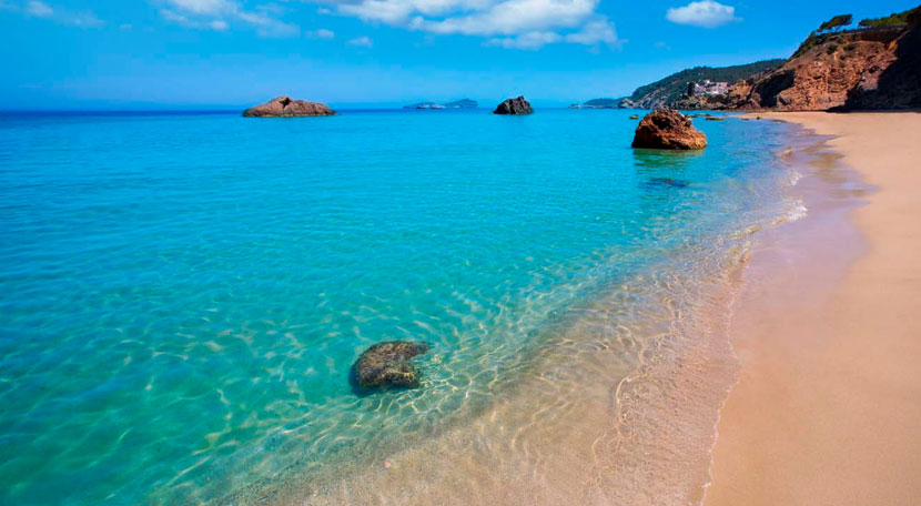 The 7 beaches you can't miss in the north of Ibiza - Can Coves Ibiza