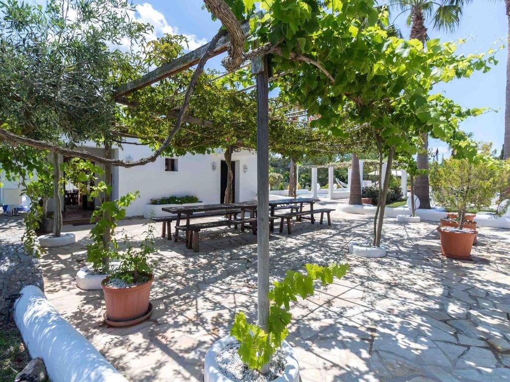 Group of people in a team building session in Ibiza